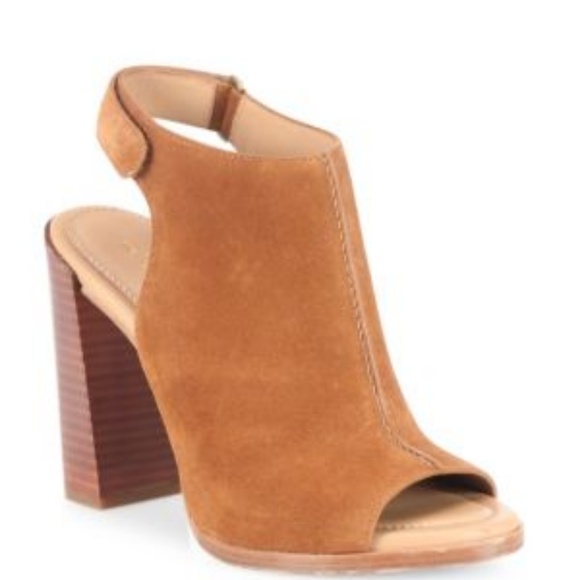 Michael Kors Collection Suede Block Heels NWT - Picture 2 of 6